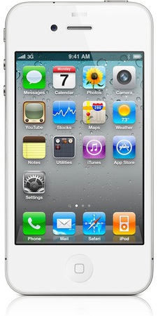 Смартфон APPLE iPhone 4 8GB White - Зеленоград