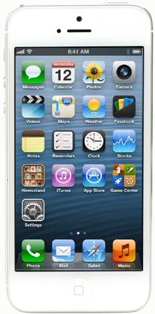 Смартфон Apple iPhone 5 64Gb White & Silver - Зеленоград